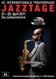 Sa 23.4. 21:00h - Theaterhaus