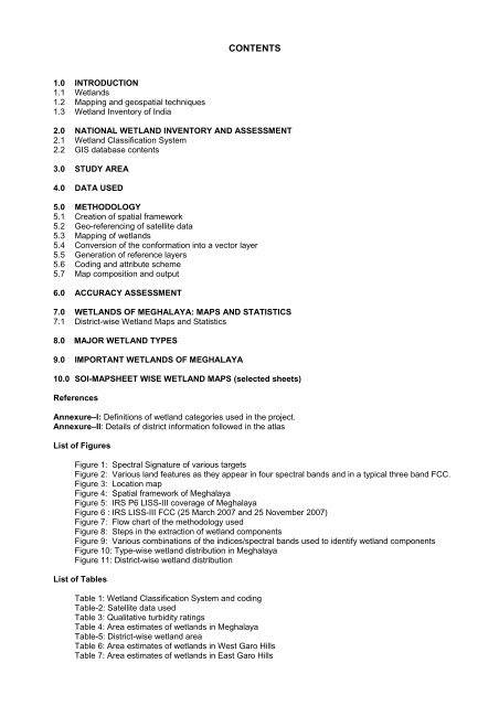 Meghalaya - Ministry of Environment and Forests