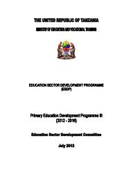 at this link. - Tanzania Education Network/Mtandao wa Elimu ...