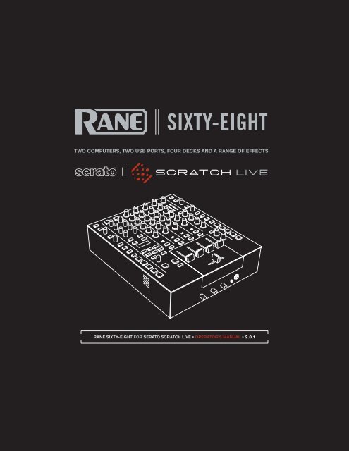 Rane Sixty Eight Mixer Manual - UniqueSquared.com