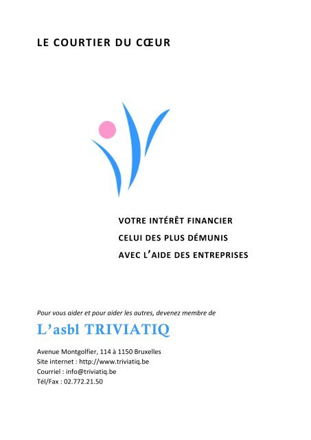 Notre brochure - Triviatiq