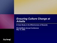 Ensuring Culture Change at Arbella - Cornerstone Business Solutions