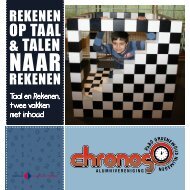 2010 Thema Taal en rekenen