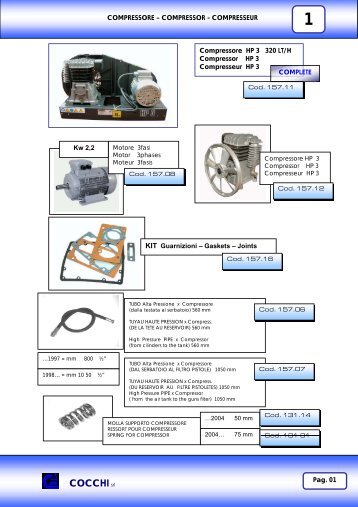 catalogo ricambi completo - Cocchi