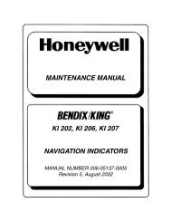 maintenance manual ki 202, ki 206, ki 207 navigation indicators