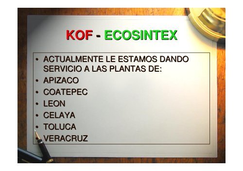 kof - ecosintex