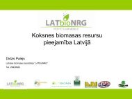 EnerÄ£ÄtiskÄs koksnes resursi LatvijÄ.