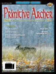 IBO World Championships 2011 - Primitive Archer Online