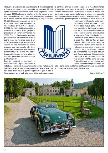 edizione n° 13 Anno 2012 - Benaco Auto Classiche