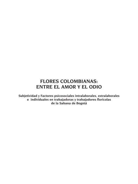 flores colombianas - Corporación Cactus