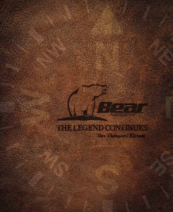 the legend continues - Bear Archery