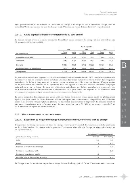 “IFRS” fait référence… - Euro Disney SCA - Disneyland® Paris