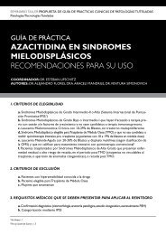 AzAcitidinA en SindromeS mielodiSplÃ¡SicoS REcOMENdAcIONES ...