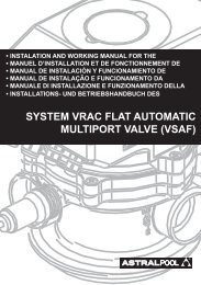 system vrac flat automatic multiport valve (vsaf) - VitaPiscine