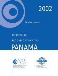 Informe de Progreso Educativo en PanamÃ¡ - OEI