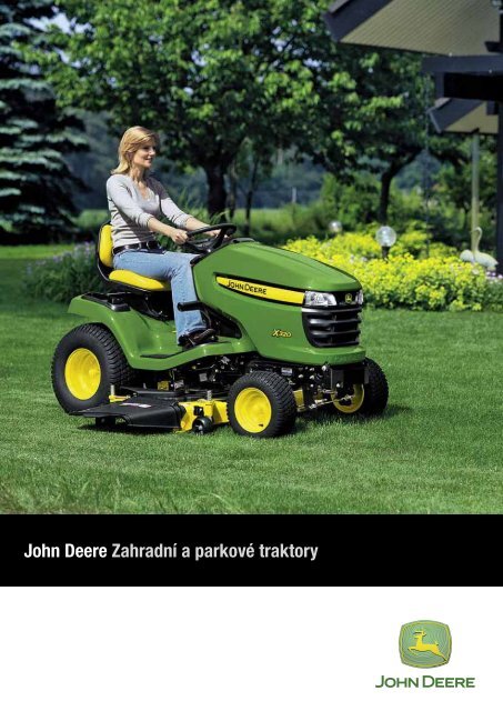 John Deere ZahradnÃ a parkovÃ© traktory