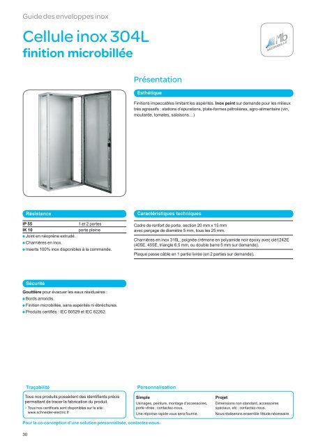 Solutions inox pour les milieux indoor et outdoor - e-Catalogue ...