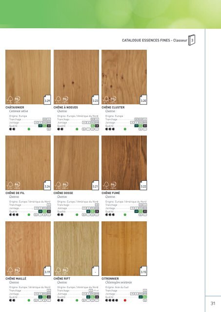 Decospan guide des placages bois