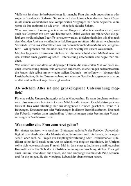 2. aktualisierte Auflage, Dezember 2005 - Gemeinsam unter einem ...