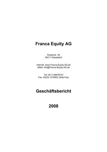 Franca Equity AG