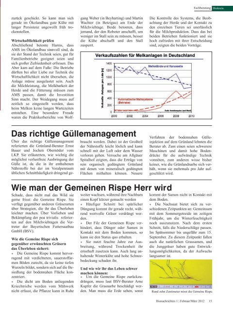 Fluch oder Segen? - Bionachrichten