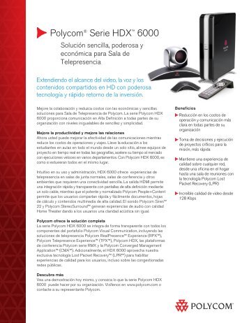 Polycom HDX 6000.pdf - Vitelsa Norte
