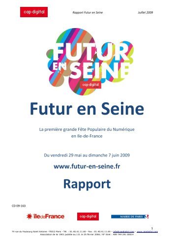 Rapport sur Futur en Seine 2009