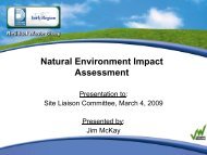 Natural Environment Impact Assessment - Durham/York Residual ...