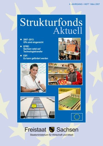 Strukturfonds in Sachsen - Freistaat Sachsen