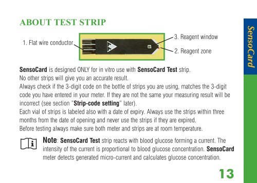 SensoCard SensoCard Plus - Point of Care Diagnostics