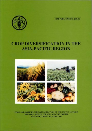 Crop Diversification in the Asia-Pacific region - United Nations in ...