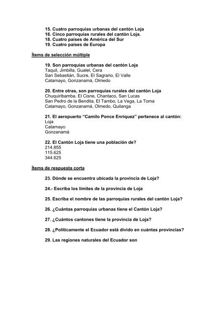 BANCO DE PREGUNTAS DE MATEMÁTICAS 1. .Defina el ...