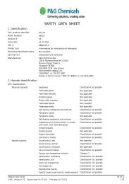 AE-2A SDS GHS UN Default - P&G Chemicals