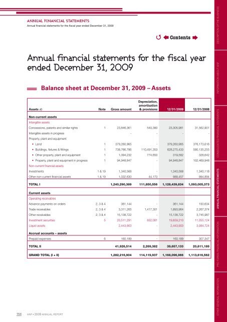 Download the 2009 annual report in PDF format - ANF