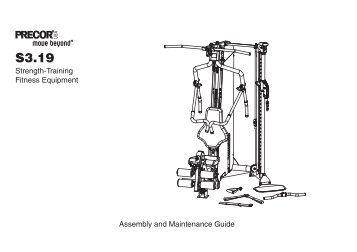 Precor s3.25 parts Precor s3.25 parts