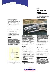 Obturateur a Disque Autocentreur - hydrostec