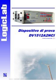 LogicLab s.r.l – Via della valle 67 – 20048 Carate Brianza (MI) – Tel ...