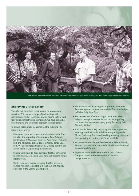 Parks Victoria Annual Report 2000-01