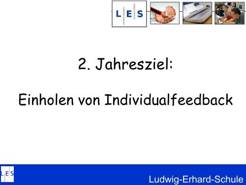 Individualfeedback - Ludwig-Erhard-Schule