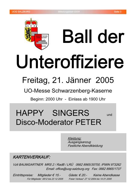 Zeitung 03/2004 - UOG - Salzburg