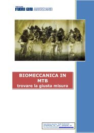 BIOMECCANICA IN MTB trovare la giusta misura - Team Fuorigiri