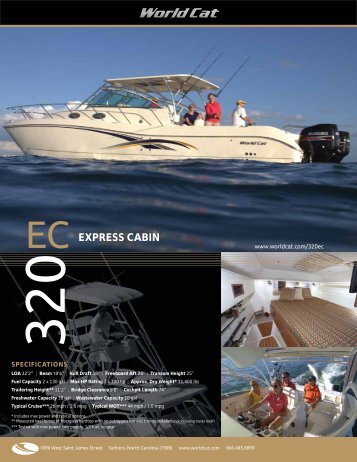 320EC Spec Sheet - World Cat