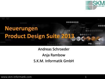 Product Design Suite - SKM Informatik GmbH