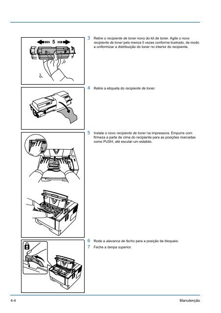 MANUAL DE INSTRUÃÃES - Utax