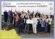 2012 Annual Report - Lochaber Housing Association