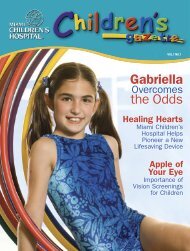 Gabriella the Odds - Miami Children's Hospital