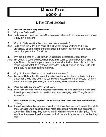 gift of the magi essay prompt