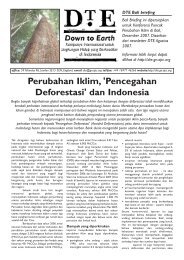 'Pencegahan Deforestasi' dan Indonesia - PDF - Down to Earth