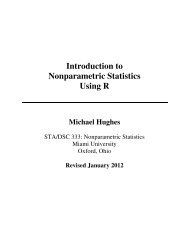 Michael Hughes - Users.muohio.edu