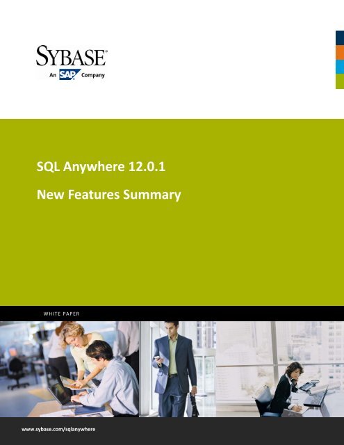 SQL Anywhere 12.0.1 WhitePaper - Sybase